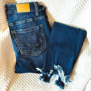 BKE Dark wash Ankle jeans